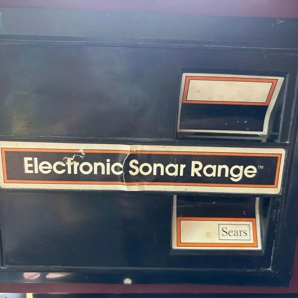 Coleco Sears Electric Sonar Range & Accessories *Read*